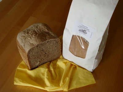 Brot aus Traubenkernmehl